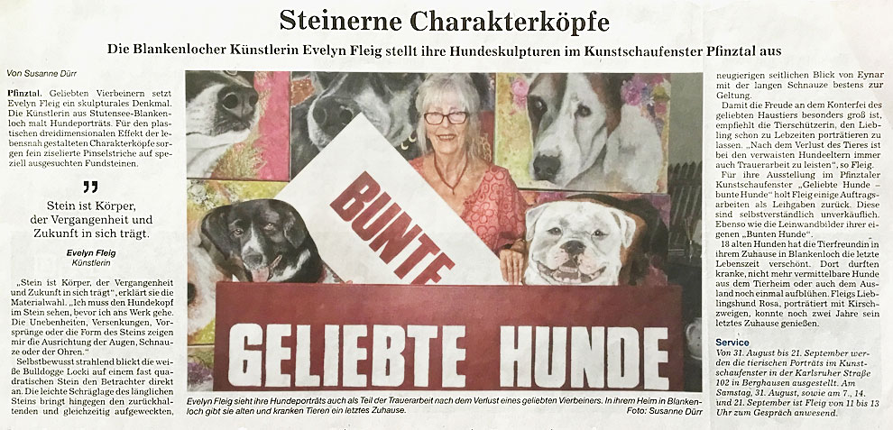 evelyn fleig geliebte hunde 2025
